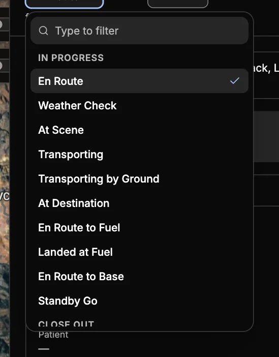 Status choices